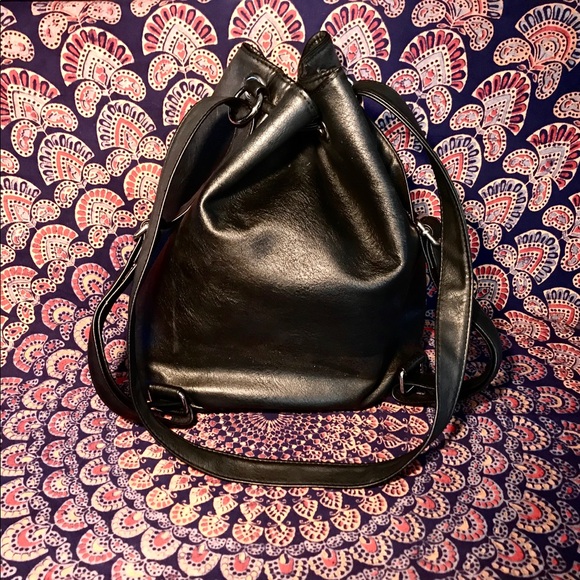 Faux Leather Backpack - Picture 2 of 4